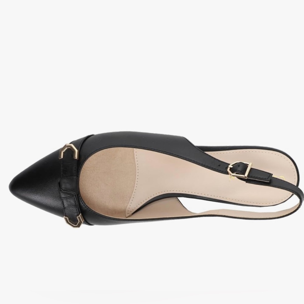 Cole haan leather sling backs. Bow detail. Size 11.